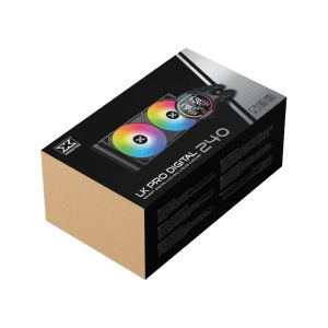 Xigmatek Water Cooling LK Pro 240 Digital - 2.7 inch Digital LCD Display