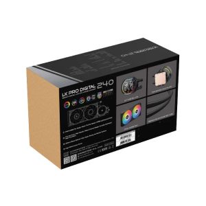 Xigmatek Water Cooling LK Pro 240 Digital - 2.7 inch Digital LCD Display