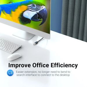 Vention USB 3.0  Extension AM / AF - 5.0M Black - CBHBJ