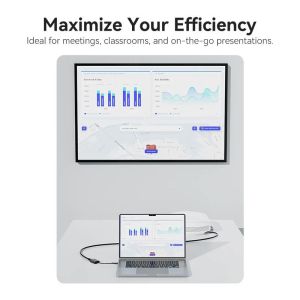 Vention адаптер Adapter USB-C/A to HDMI F - ACYHB