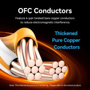 Vention LAN SFTP Cat.8 Patch Cable - 5.0M Black 40Gbps - IKABJ