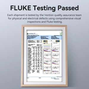Vention LAN SFTP Cat.8 Patch Cable - 5.0M Black 40Gbps - IKABJ