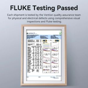 Vention LAN SFTP Cat.8 Patch Cable - 3.0M Black 40Gbps - IKABI