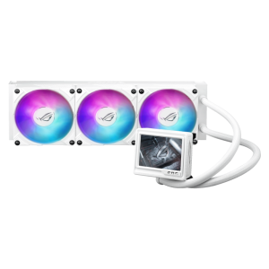 CPU AIO Liquid Cooler ASUS ROG RYUJIN III 360 ARGB EXTREME White Edition 3.5" LCD Display