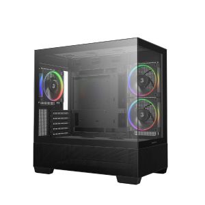 DeepCool Case ATX - CG380 3F - 3 ARGB Fans, USB-C