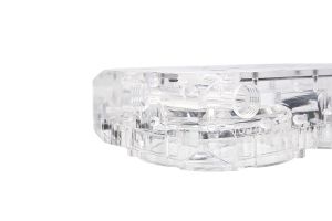 Adapter attachment with internal and external thread Alphacool Eisdecke D5 Dual Acrylic Attachment 3x 1/4"