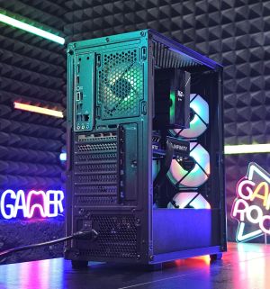 RTX 5060 / Ryzen 5 7500 / 16GB DDR5 / 512GB NVMe - Геймърски компютър Dark Reaper DR5600-7