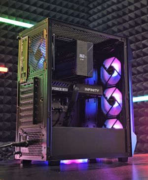 RTX 5060 / Ryzen 5 7500 / 16GB DDR5 / 512GB NVMe - Геймърски компютър Dark Reaper DR5600-7