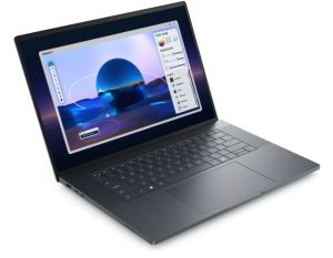 Лаптоп Dell Pro Max 16 Premium MA16250, Intel Ultra 9 285H, vPro (13TOPS NPU, 16 cores, up to 5.40 GHz), 16.0" FHD+(1920x1200) VRR 120Hz, 500nits AG, 64GB LPDDR5x 8400 MT/s, 1TB SSD, NVIDIA RTX PRO 2000 8GB GDDR7, 8MP HDR + IR Cam, and Mic, Wi-Fi 7, FPR, 