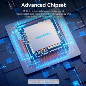 Vention USB3.0 HUB 4 port Aluminium - CKOHB