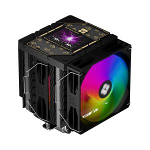 Thermalright CPU Cooler Peerless Assassin 120 Vision ARGB - Dual-Tower - 2.8 inch Display, LGA1851/AM5