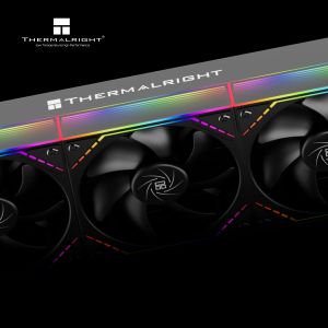 Thermalright Water Cooling Peerless Vision 360 ARGB Black - 3.95 inch IPS LCD Display