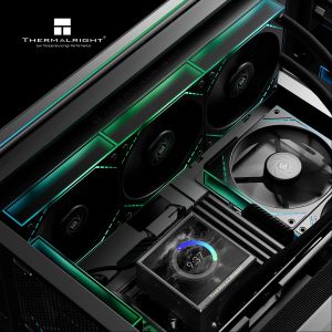 Thermalright Water Cooling Peerless Vision 360 ARGB Black - 3.95 inch IPS LCD Display